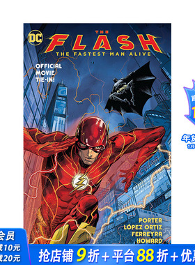 【预售】英文原版 闪电侠 Flash Fastest Man Alive 英文漫画 正版进口书籍画册 善优图书