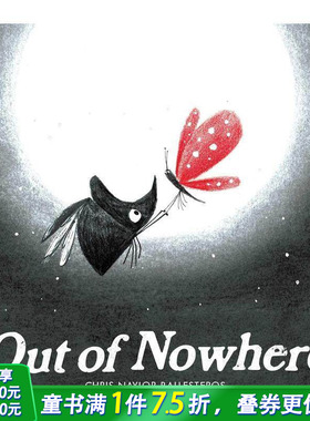 【现货】不知从何而来Out of Nowhere 儿童趣味绘本 英文原版 3-6岁孩子睡前故事 自然界友情【善优童书】