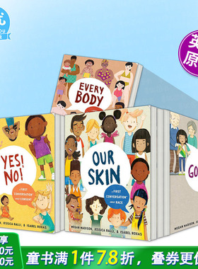 【现货多册选拍】肤色：关于种族/悲伤/意见表达/人体 【First Conversations】Our Skin 英文儿童插画人文科普绘本 进口书