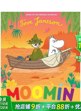 【现货】姆明和嗅嗅的冒险之旅 Moomin and Snufkin’s Quest for Adventure 英文儿童插画故事绘本 进口童书
