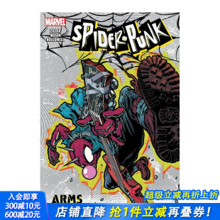 英文漫画书 进口书 朋克蜘蛛侠：军备竞赛 ARMS RACE PUNK Marvel漫威 SPIDER 正版 原版 预售