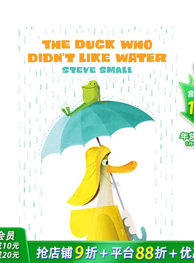 【现货】英文原版 The Duck Who Didn’t Like Water 不喜欢水的鸭子 友谊故事 3-6岁 亲子英语早教 儿童进口绘本 善优童书