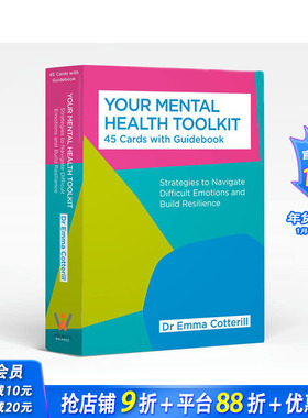 【现货】你的心理健康工具包：：45张引导困难情绪的卡片 Your Mental Health Toolkit: A Card Deck 原版卡牌 正版进口书籍