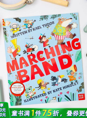 【现货】欢迎加入游行乐队！ 凯特格林纳威奖提名画师Kate Hindley Marching Band 原版英文儿童绘本 扫描二维码听音频 进口童书