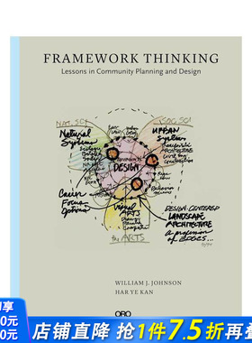 【预售】框架思维：社区规划与设计课程 Framework Thinking :Lesson 原版英文建筑设计 正版进口书