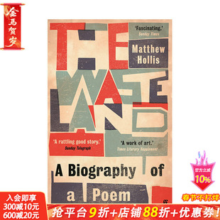 【预售】荒原:一首诗的传记 The Waste Land: A Biography of a Poem 原版英文传记 正版进口书籍 善优图书