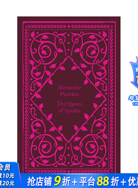 【预售】英文原版 【小布纹经典秋季系列】黑桃皇后 Little Clothbound Classics-Autumn:The Queen Of Spades世界文学正版进口书