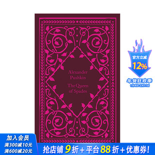 【预售】英文原版 【小布纹经典秋季系列】黑桃皇后 Little Clothbound Classics-Autumn:The Queen Of Spades世界文学正版进口书