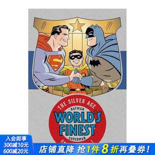 新版 Finest Batman 超人 合集 进口书 英文 正版 蝙蝠侠 世界之巅：白银时代 卷1 World’s Superman 原版 DC漫画 预售