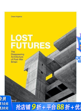 【预售】失落未来 Lost Futures 原版英文建筑设计 正版进口书