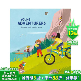 【现货】英文原版 【Caroline Attia】小小冒险家：户外活动指南 Young Adventurers 精装插图故事绘本 8岁+儿童英语进口图书
