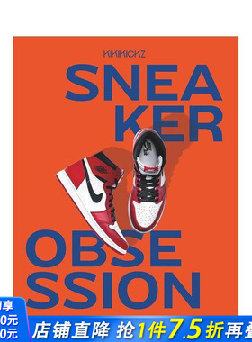 【现货】英文原版 我为鞋狂 Sneaker Obsession 鞋包配饰服饰设计 正版进口图书 善优图书
