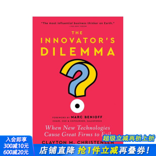 Innovator 原版 预售 The 困境 英文商业行销 Foreword Dilemma 正版 新前言 New 创新者 进口书 with