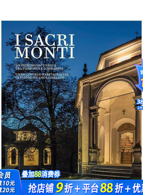 【预售】圣山群：皮埃蒙特与伦巴第的圣山 The Sacri Monti : Of Piedmont and Lombardy 原版英文建筑设计 正版进口书