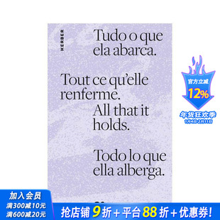 【预售】它所承载的一切(多语言对照版本) All that it holds. Tout ce qu’elle renferme 英文艺术 正版进口书
