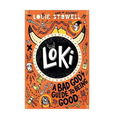 【现货多册选拍】洛基涂鸦日记：坏神善良指南/树敌/不羁/捣蛋指南 英文儿童插图故事书Loki:A Bad God’s Guide to Being Good