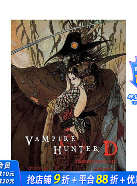 【预售】吸血鬼猎人 6 Vampire Hunter D Omnibus: Book Six 黑马 原版英文文学小说 正版进口书
