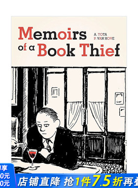 【现货】偷书贼回忆录 Memoirs of a Book Thief 漫画家Alessandro Tota 英文原版进口图书