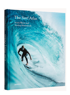 【现货】冲浪图集:标志性冲浪腹地 Surf Atlas : Iconic Waves and Surfing Hinterlands around the World 英文原版进口书