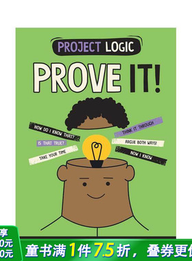 【现货】【逻辑培养】证明它！如何理性思考 【Project Logic】Prove It! 英文科普 思维训练 英语拓展阅读进口书