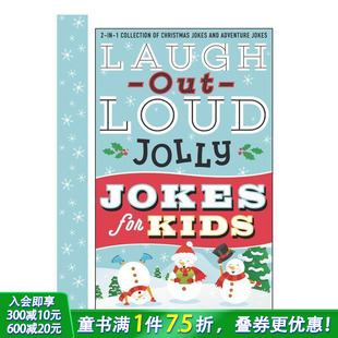 Out Jokes 现货 Laugh 图书籍进口正版 儿童章节书 英文原版 Loud 快乐笑话 Kids for Jolly Elliott 圣诞