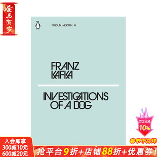【预售】【企鹅摩登】一只狗的调查 【Penguin Modern】Investigations of a Dog 原版英文文学小说 正版进口书