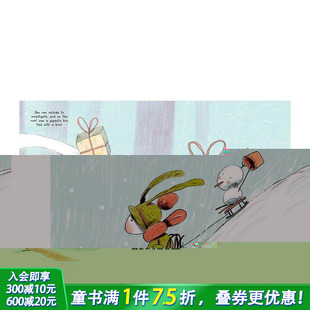 Little Hare 英文儿童漫画故事 现货 英语拓展阅读进口书 Gift 小兔子找到了礼物 Finds