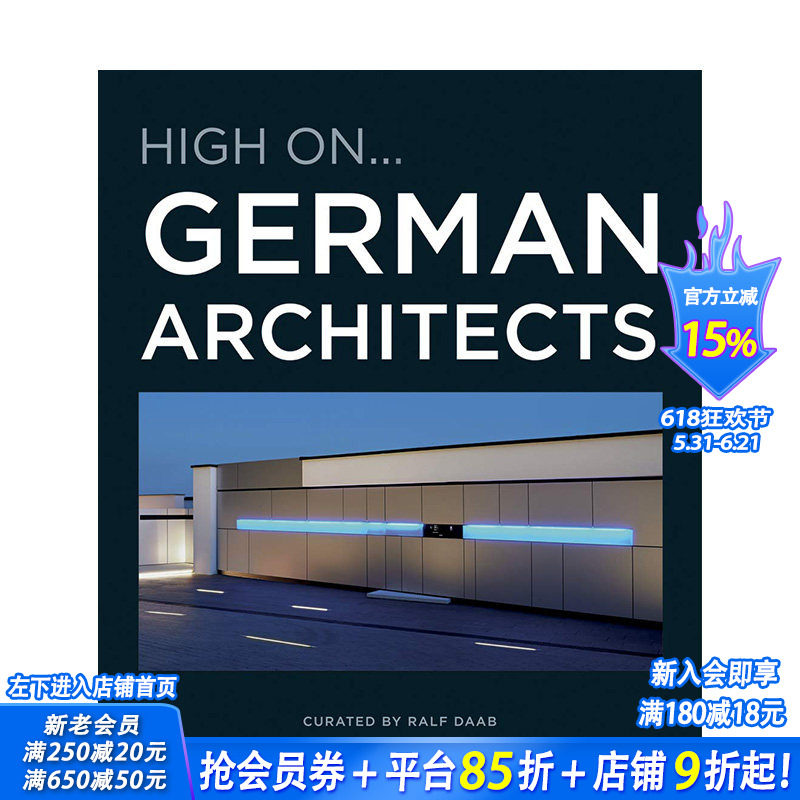 【现货】German Architects，德国建筑师英文原版 建筑设计 正版进口书籍画册 善优图书