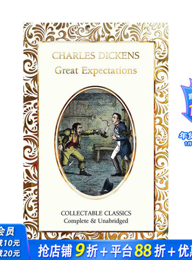 【现货】英文原版 远大前程 【Flame Tree Collectable Classics】Great Expectations 英文小说 正版进口书籍 善优图书