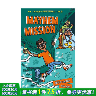 Mayhem Laugh 现货 Mission 大笑人生 进口 Out 混乱 Loud 英语儿童章节书 我 12岁以上 英文原版 Life 任务