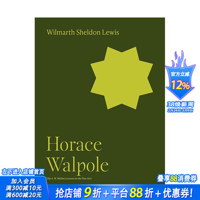 【现货】【梅隆艺术讲座丛书】霍勒斯·沃波尔 Horace Walpole 原版英文艺术画册画集 正版进口图书
