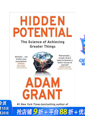 【现货】隐藏的潜力：实现更大成就的科学 Hidden Potential: The Science of Achieving Greater Things 原版英文 正版进口图书