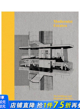 【现货】Modernist Estates，现代主义住宅 英文原版图书进口正版 Stefi Orazi 建筑风格与材料构造