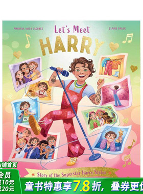 【现货】让我们来认识一下哈里 Let's Meet Harry 歌手哈卷Harry Styles 英文儿童插画故事绘本 进口童书