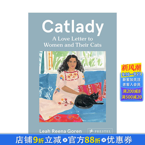 【现货】Catlady 猫女士 猫咪大猫小猫宠物与女性的事业生活 英文原版生活