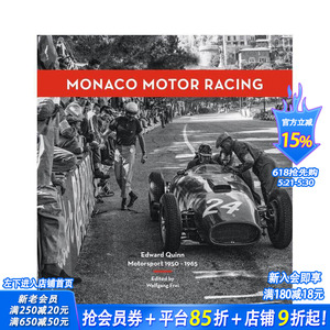 【预售】摩纳哥赛车风云 Monaco Motor Racing 原版英文运动 正版进口书