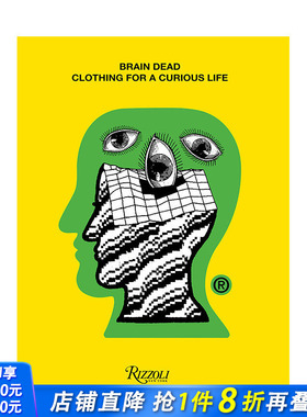 【预售】英文原版 脑死亡：奇异生活的服装 Brain Dead : Clothing for a Curious Life 精装 善优图书
