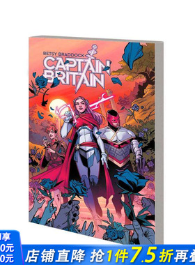【预售】英国队长：贝西·布拉多克 CAPTAIN BRITAIN: BETSY BRADDOCK 原版英文漫画书 正版进口书
