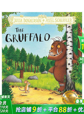 【现货】咕噜牛 The Gruffalo 英文儿童插画故事绘本 进口童书