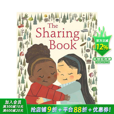 【预售】分享之书 The Sharing Book 英文儿童插画故事绘本 进口童书