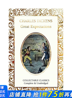 【现货】英文原版 远大前程 【Flame Tree Collectable Classics】Great Expectations 英文小说 正版进口书籍 善优图书