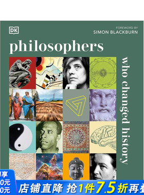 【预售】改变历史的哲学家 【DK History Changers】Philosophers Who Changed History 原版英文社会科学 正版进口图书