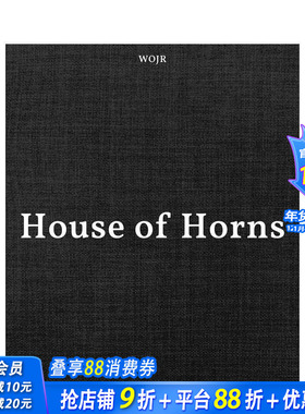 【预售】WOJR建筑事务所：角之屋 WOJR—House of Horns 原版英文建筑设计 正版进口书