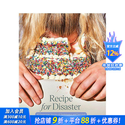【预售】应对灾害的食谱 Recipe for Disaster 原版英文餐饮生活美食 正版进口书