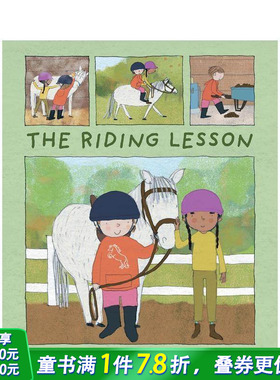 【预售】骑马课 The Riding Lesson 英文儿童插画故事绘本 英语进口童书