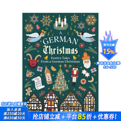 【预售】【复古圣诞故事】斯堪的纳维亚：北欧圣诞传说 Scandinavian: Festive Tales for a Nordic No?l 英文小说 正版进口书