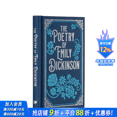 【预售】艾米莉·狄金森诗集 【Arcturus Ornate Classics】Poetry of Emily Dickinson 原版英文诗歌 正版进口书