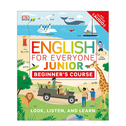 【现货】English for Everyone Junior 少儿初*英语:初*课程 英文原版童书