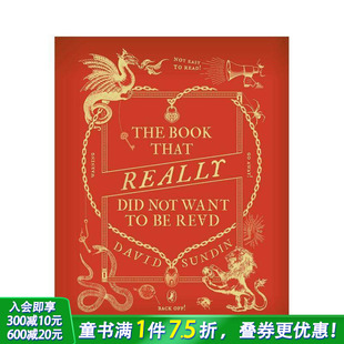 这本书真 Book The Really Read Want 不想被读 Not Did 进口童书 英文儿童插画故事绘本 That 预售
