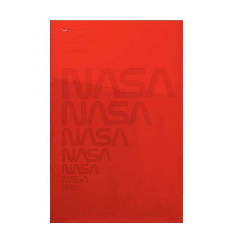 【现货】The Worm NASA美国航天局档案图片集 1975-92年图形标准手册英文原版平面设计